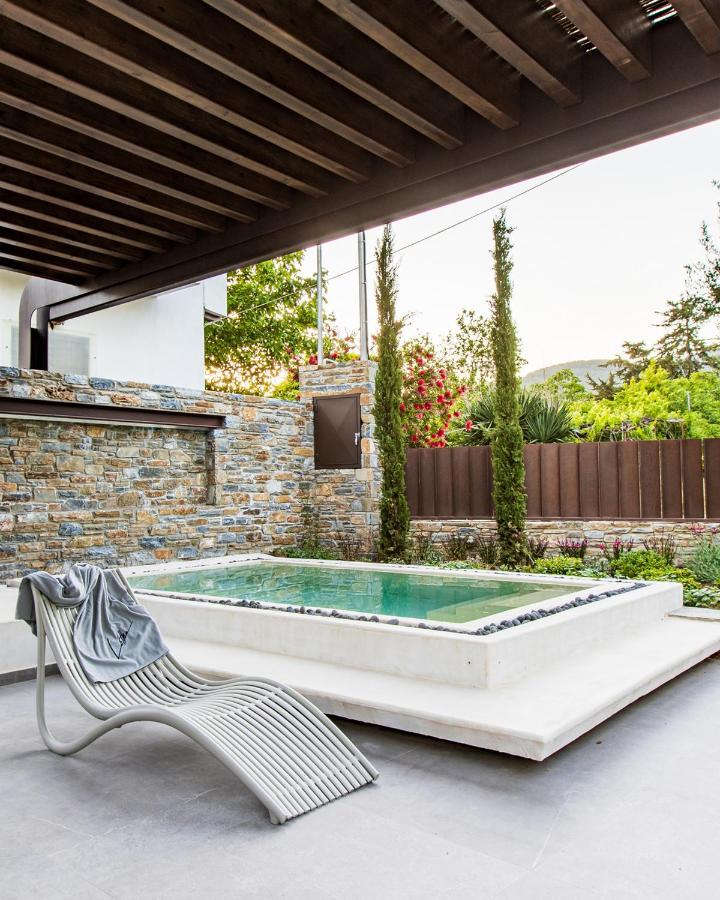 Lethe Villas With Private Pool Kato Gatzea Greece Exterior foto